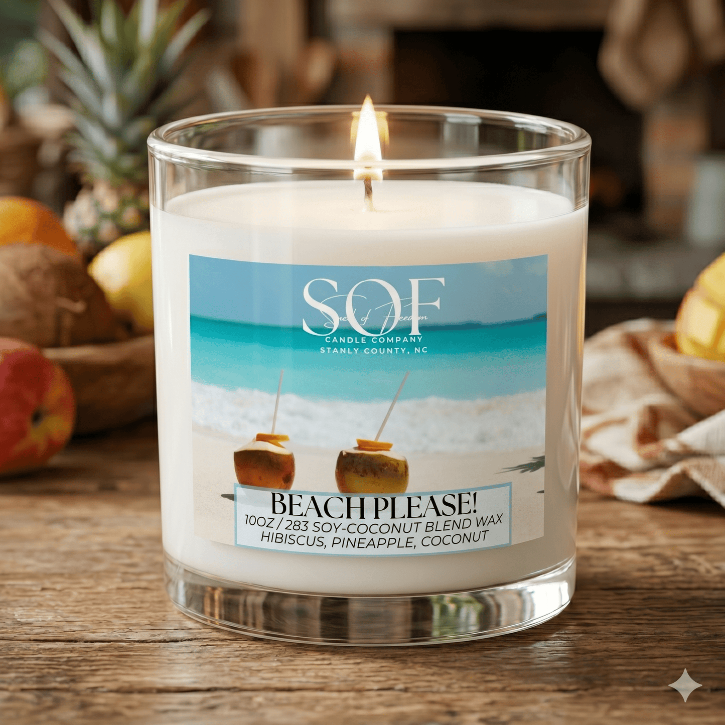 Beach Please! Candle Collection - Smell of Freedom Candle Company