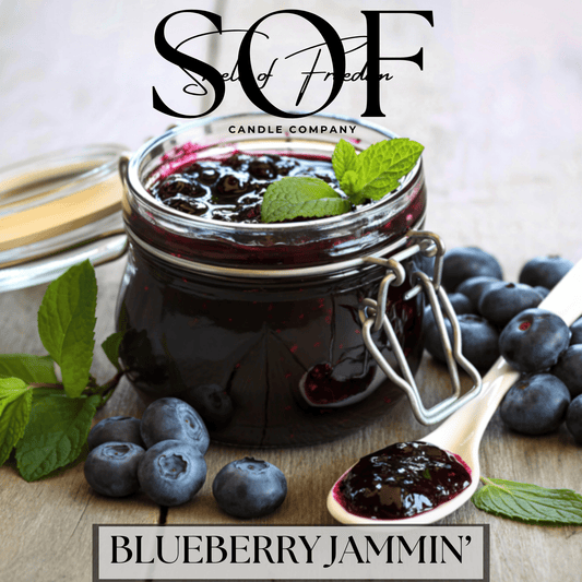 Blueberry Jammin' Foaming Hand Soap - Smell of Freedom Candle Company