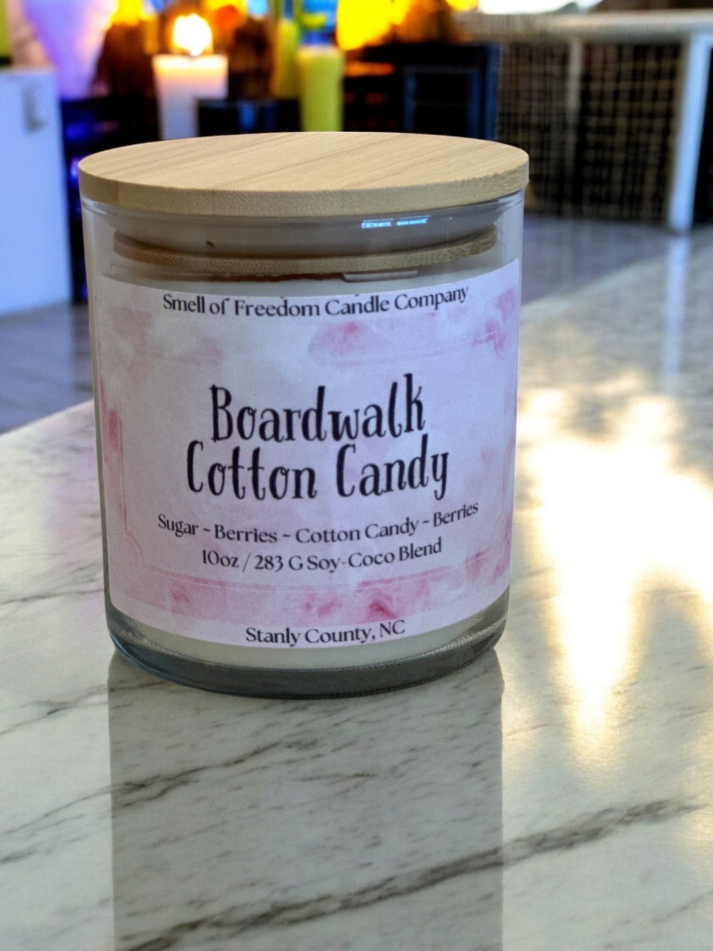 Boardwalk Cotton Candy - Smell of Freedom Candle Company
