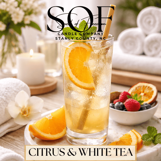 Citrus & White Tea Room & Linen Spray - Smell of Freedom Candle Company
