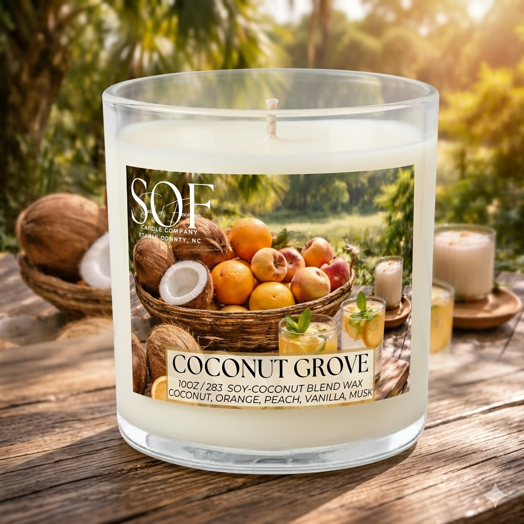 Coconut Grove Complete Fragrance Collection - Smell of Freedom Candle Company
