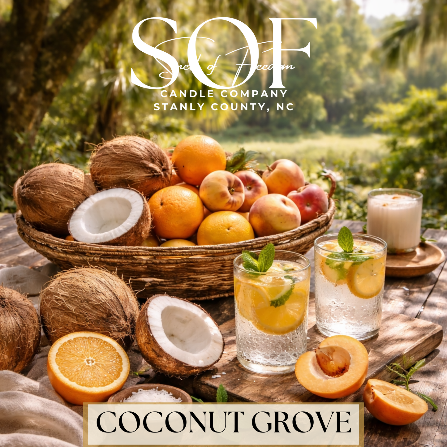 Coconut Grove Foaming Hand Soap - Smell of Freedom Candle Company