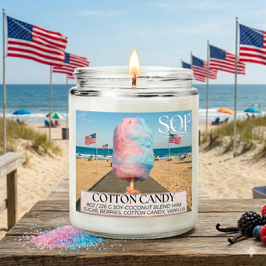 Cotton Candy Candle Collection - Smell of Freedom Candle Company