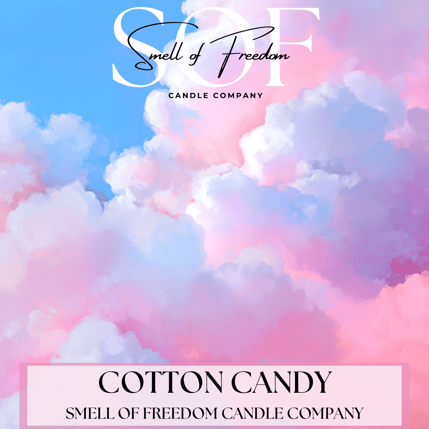 Cotton Candy Hand Soap - Smell of Freedom Candle Company