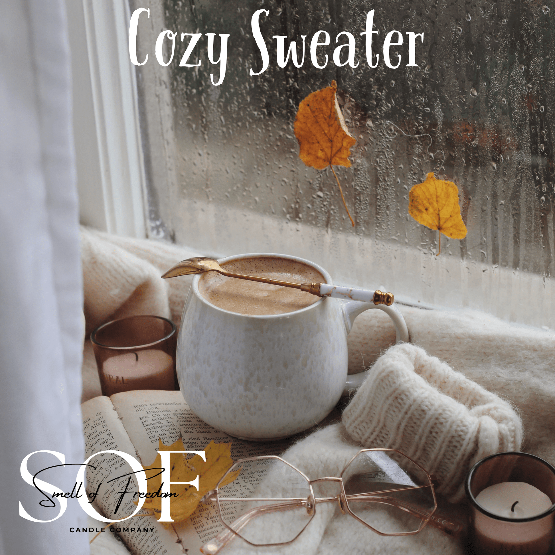 Cozy Sweater Candle Collection - Smell of Freedom Candle Company