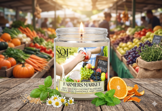 Farmers Market Candle Collection - Smell of Freedom Candle Company