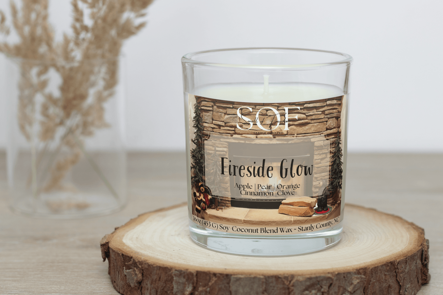 Fireside Glow - Smell of Freedom Candle Company