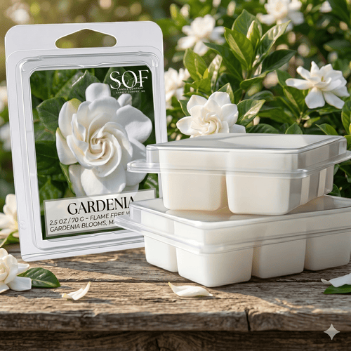 Gardenia Flame Free Wax - Smell of Freedom Candle Company