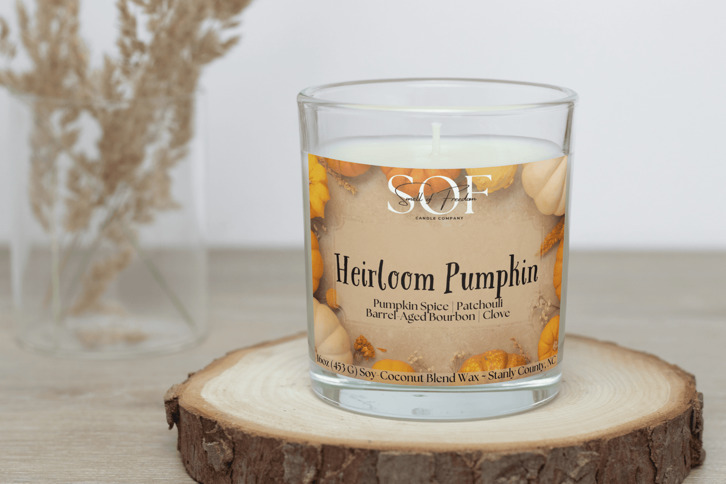 Heirloom Pumpkin - Smell of Freedom Candle Company