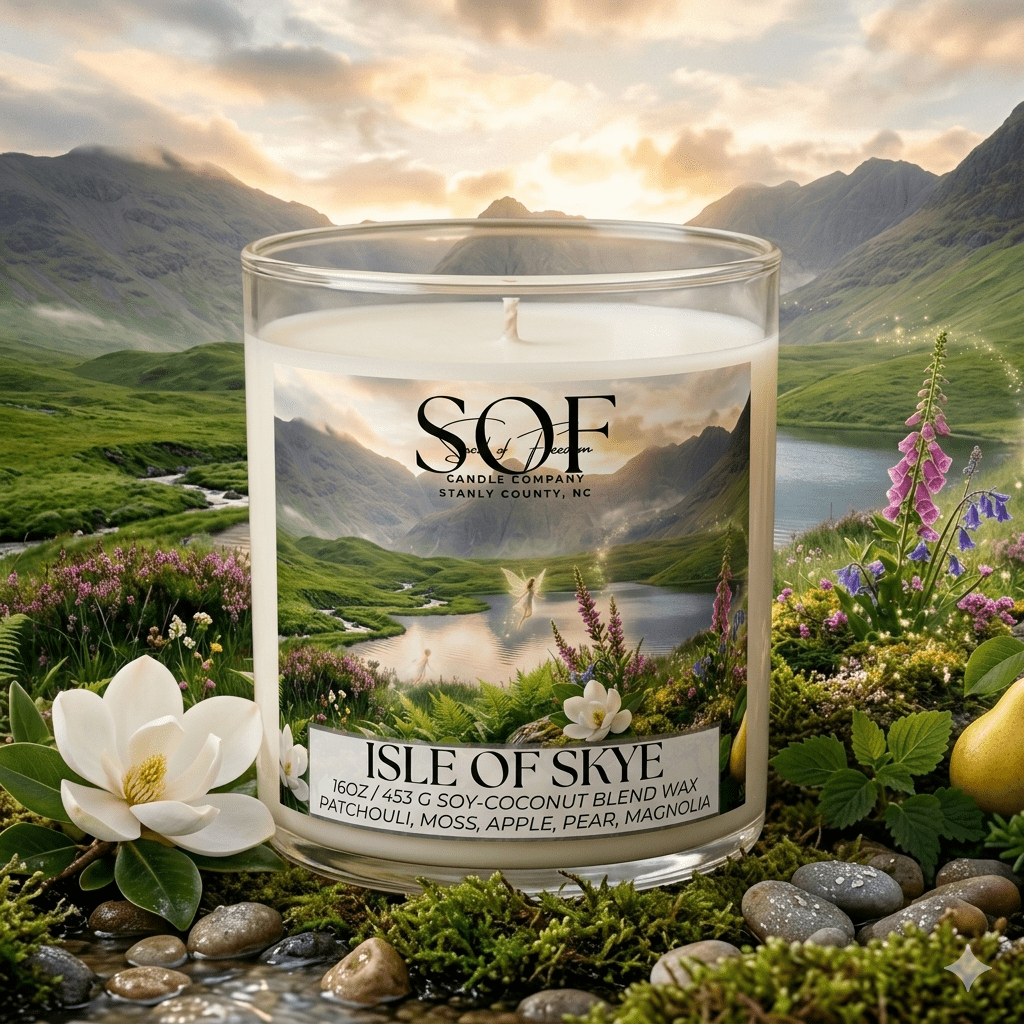 Isle of Sky Candle Collection - Smell of Freedom Candle Company