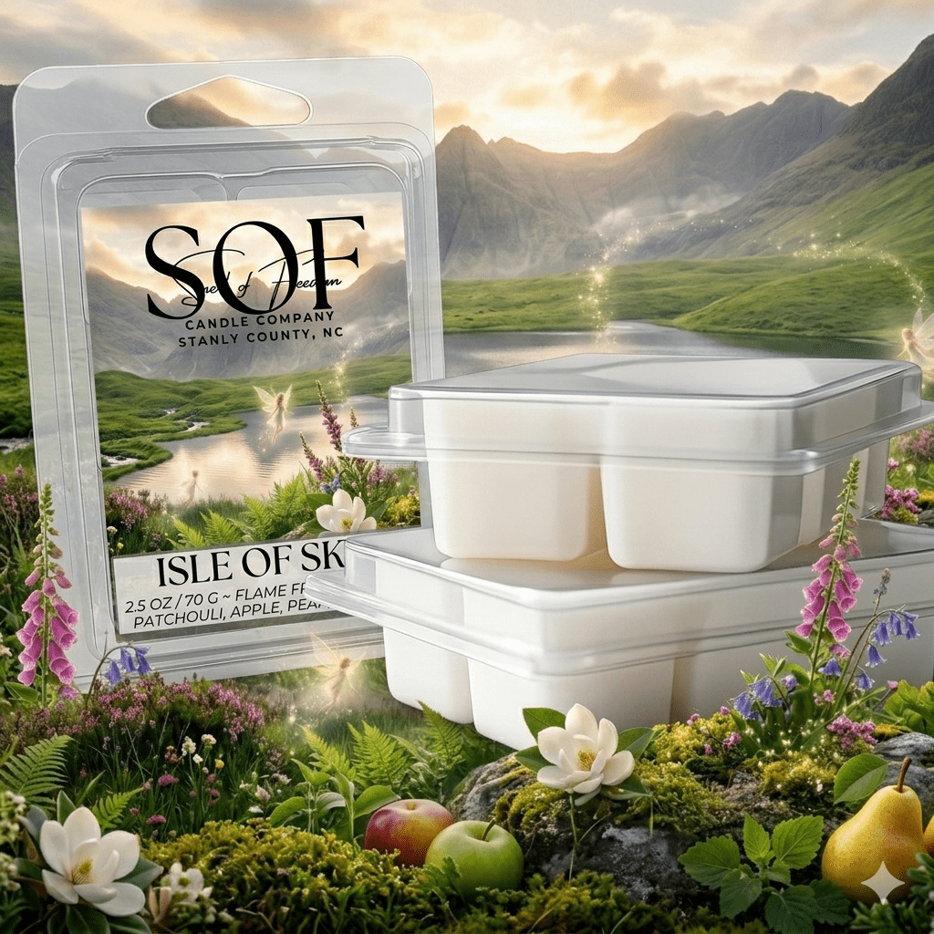 Isle of Skye Flame Free Wax Melts - Smell of Freedom Candle Company