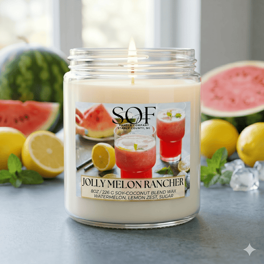 Jolly Melon Rancher Candle Collection - Smell of Freedom Candle Company