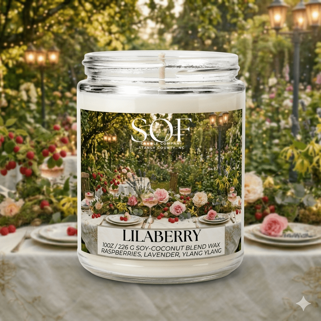 Lilaberry Candle Collection - Smell of Freedom Candle Company