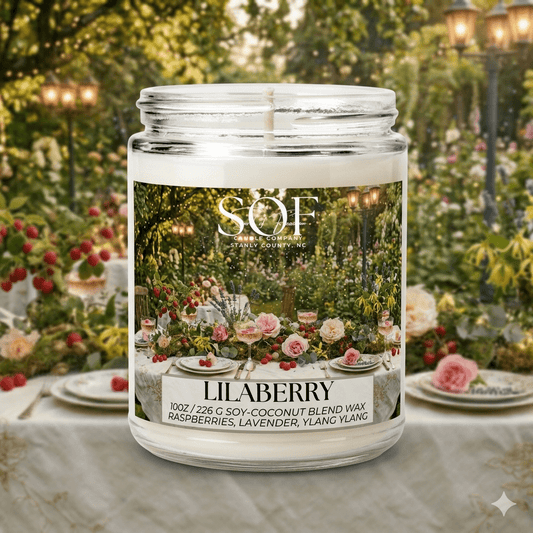 Lilaberry Candle Collection - Smell of Freedom Candle Company