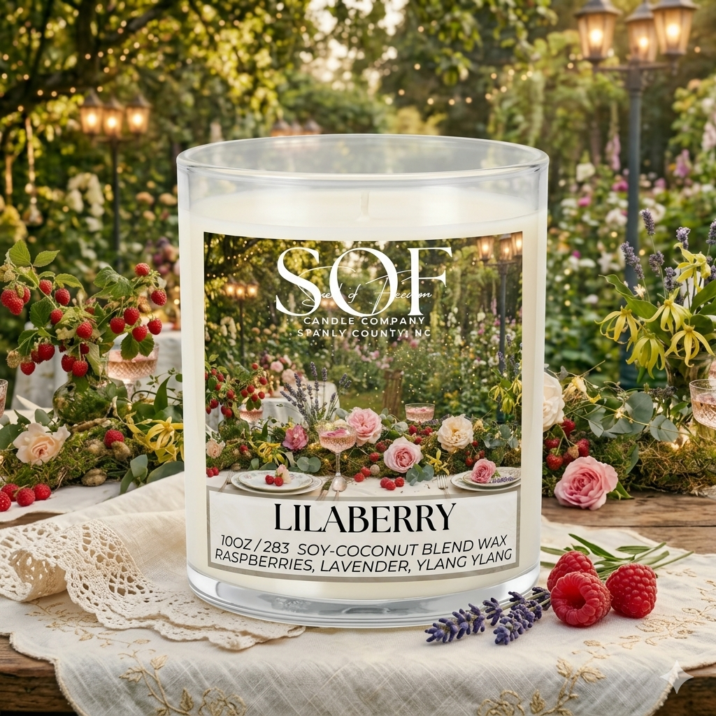 Lilaberry Candle Collection - Smell of Freedom Candle Company