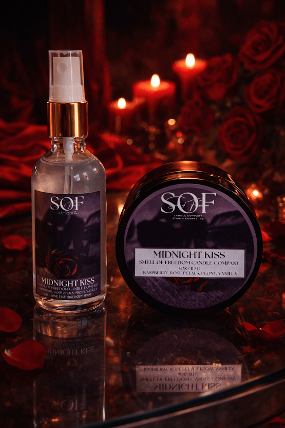 Midnight Kiss Complete Set - Smell of Freedom Candle Company
