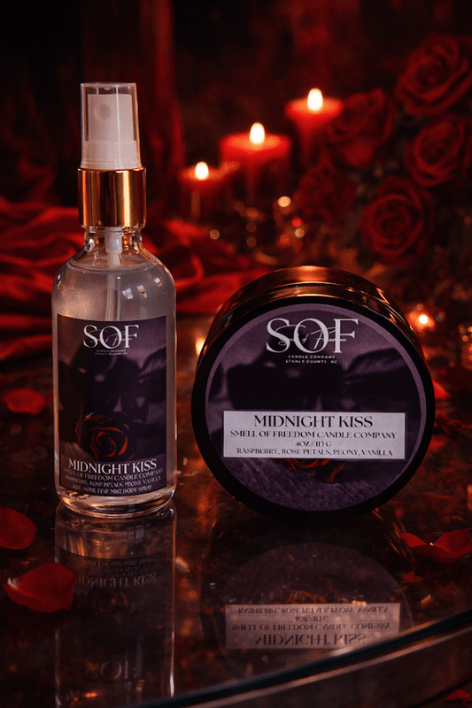 Midnight Kiss Complete Set - Smell of Freedom Candle Company