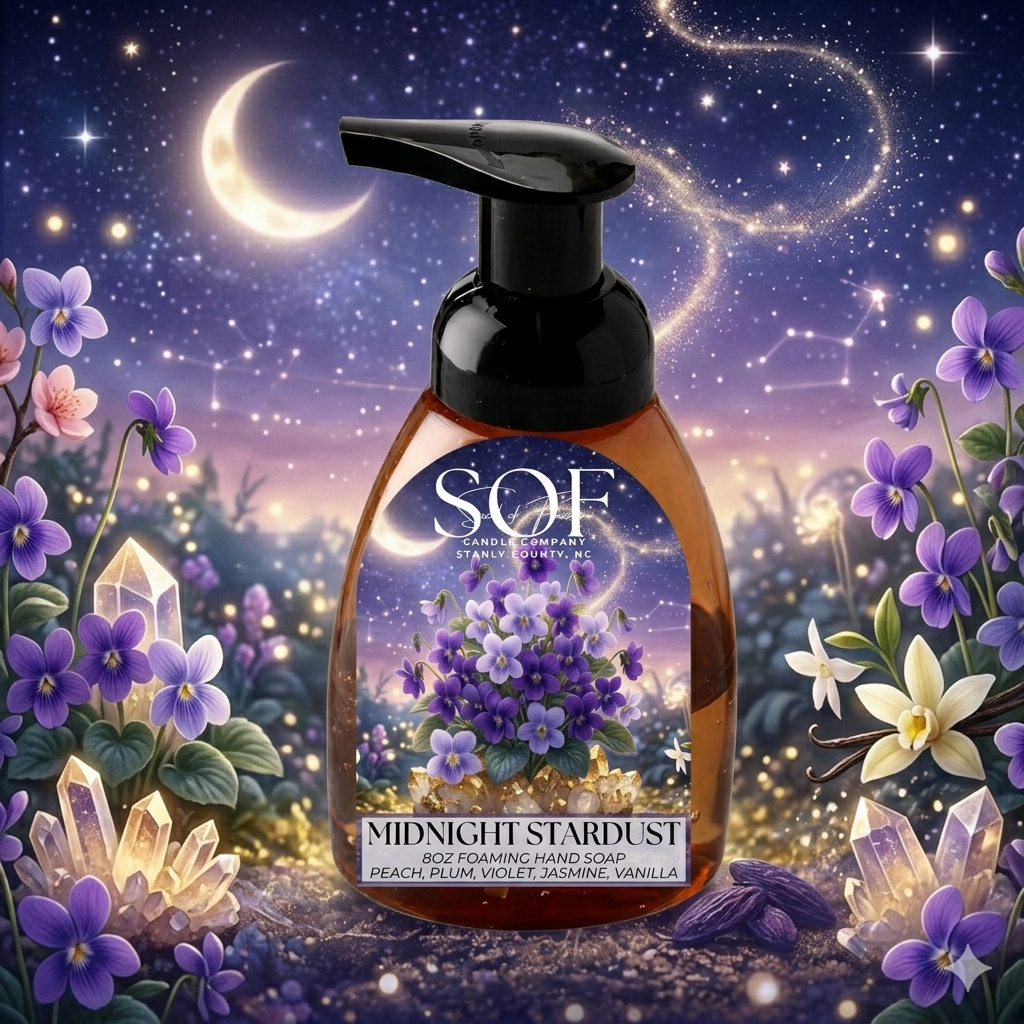 Midnight Stardust Foaming Hand Soap - Smell of Freedom Candle Company
