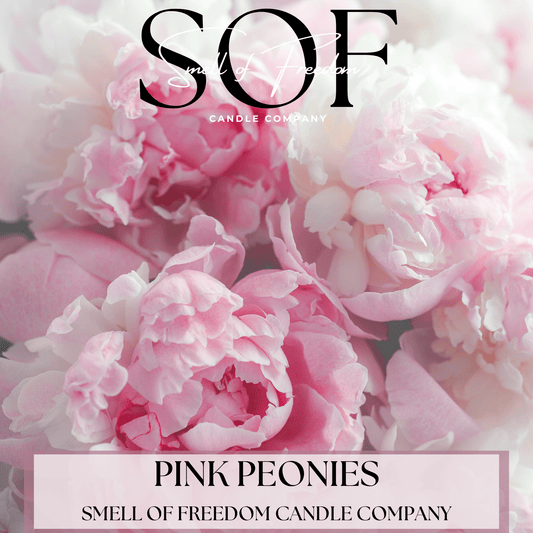 Pink Peonies Hand Soap - Smell of Freedom Candle Company