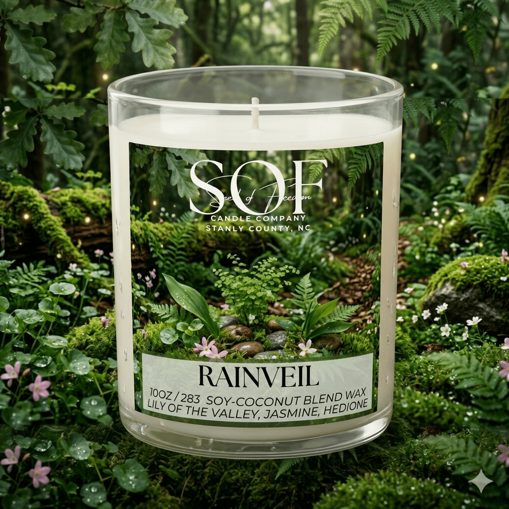 Rainveil Candle Collection - Smell of Freedom Candle Company