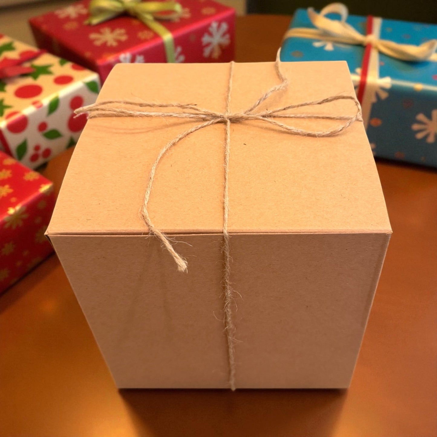 Red Christmas Ornament Candle - Smell of Freedom Candle Company