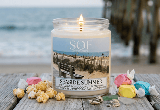 Seaside Summer Candle Collection - Smell of Freedom Candle Company