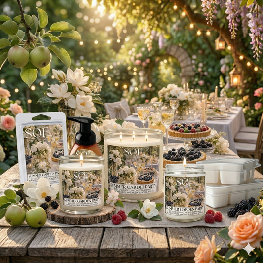 Summer Garden Party Complete Fragrance Collection - Smell of Freedom Candle Company