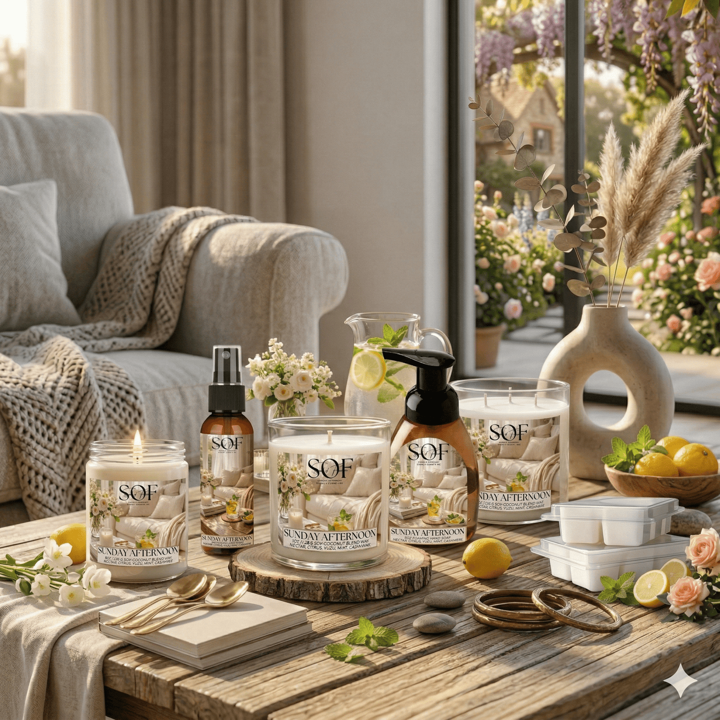 Sunday Afternoon Complete Fragrance Collection - Smell of Freedom Candle Company