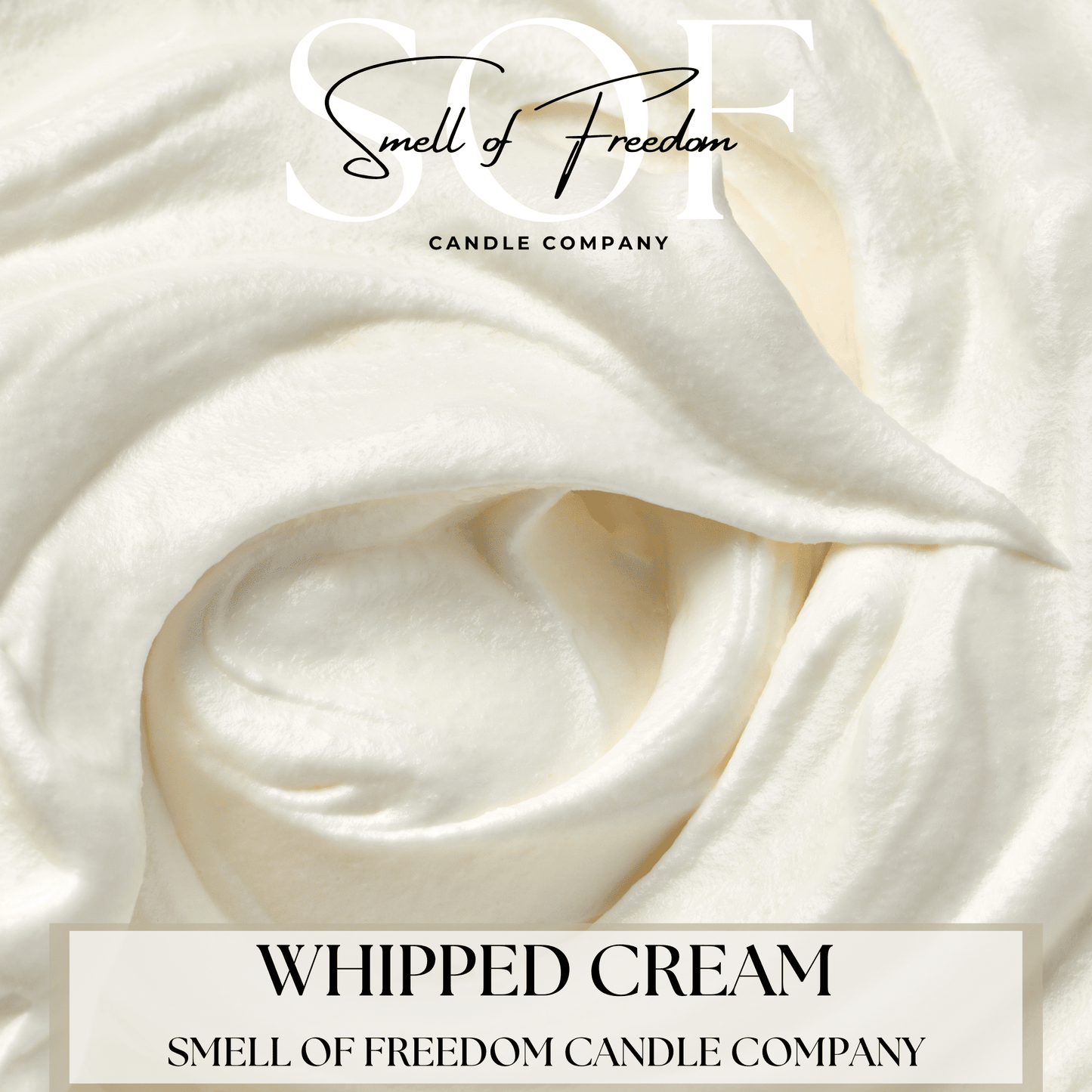 Whipped Cream Fragrance Collection - Smell of Freedom Candle Company