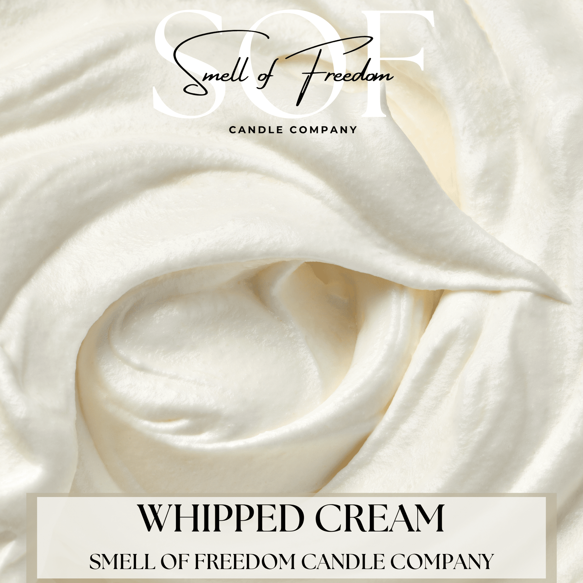 Whipped Cream Fragrance Collection - Smell of Freedom Candle Company