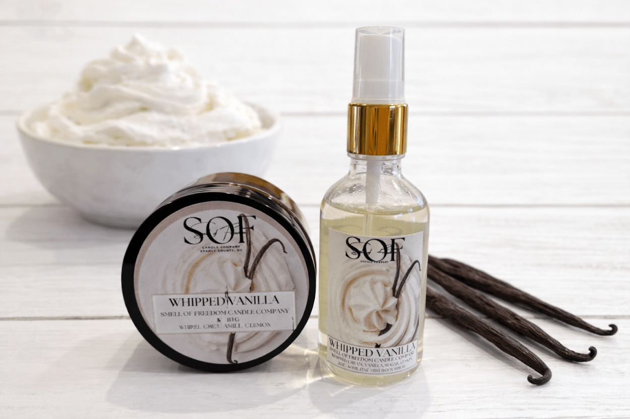Whipped Vanilla Coconut Shea Lotion - Smell of Freedom Candle Company