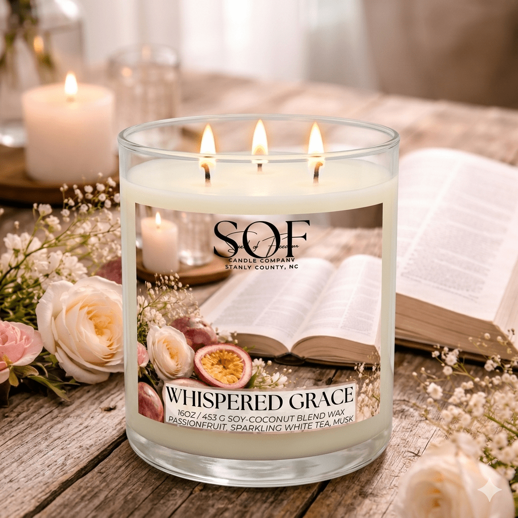 Whispered Grace Complete Fragrance Collection - Smell of Freedom Candle Company